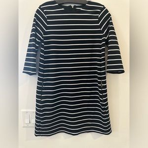 ZARA KNIT STRIPED DRESS SIZE MEDIUM
